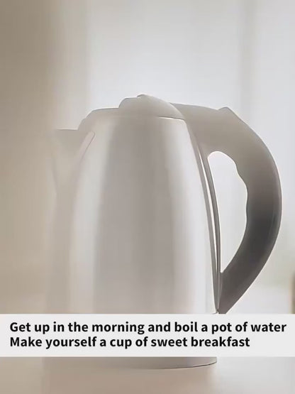 Electric Kettle Stainless Steel | Fast Boiling Hot Water